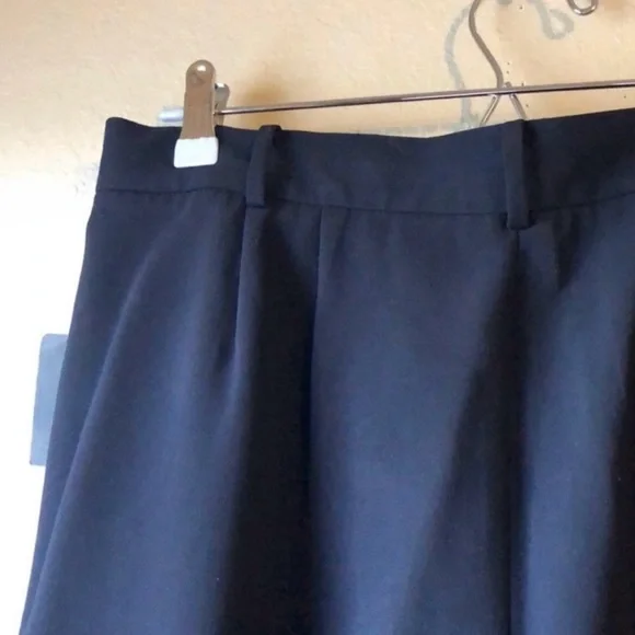 New Liz Claiborne Kylie Black Straight Leg Dress Pants Trousers Women’s Size 14 - Picture 8 of 13